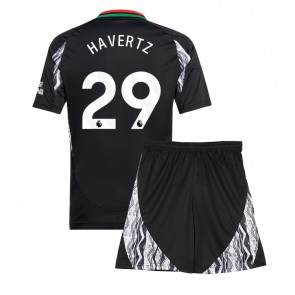 Arsenal Kai Havertz #29 Dětské Venkovní dres komplet 2024-25 Krátký Rukáv (+ trenýrky)